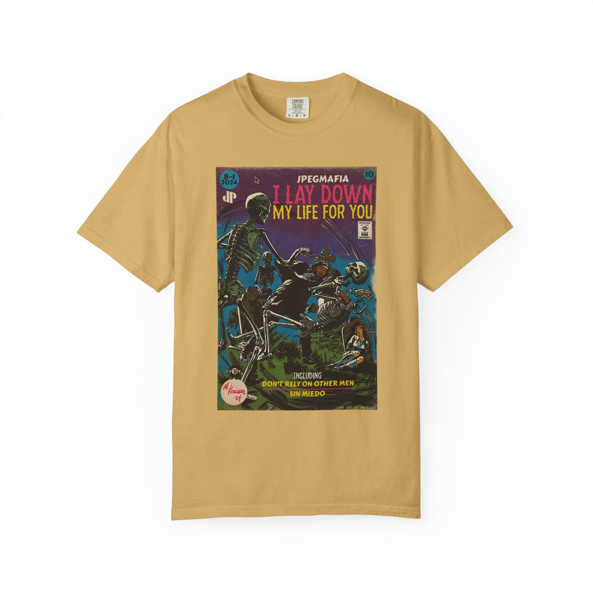 I Lay Down My Life For You - Unisex Comfort Colors T-shirt