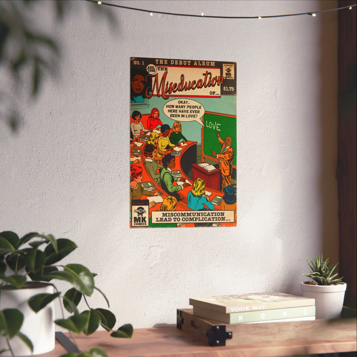 The Miseducation Of.. - Vertical Matte Poster