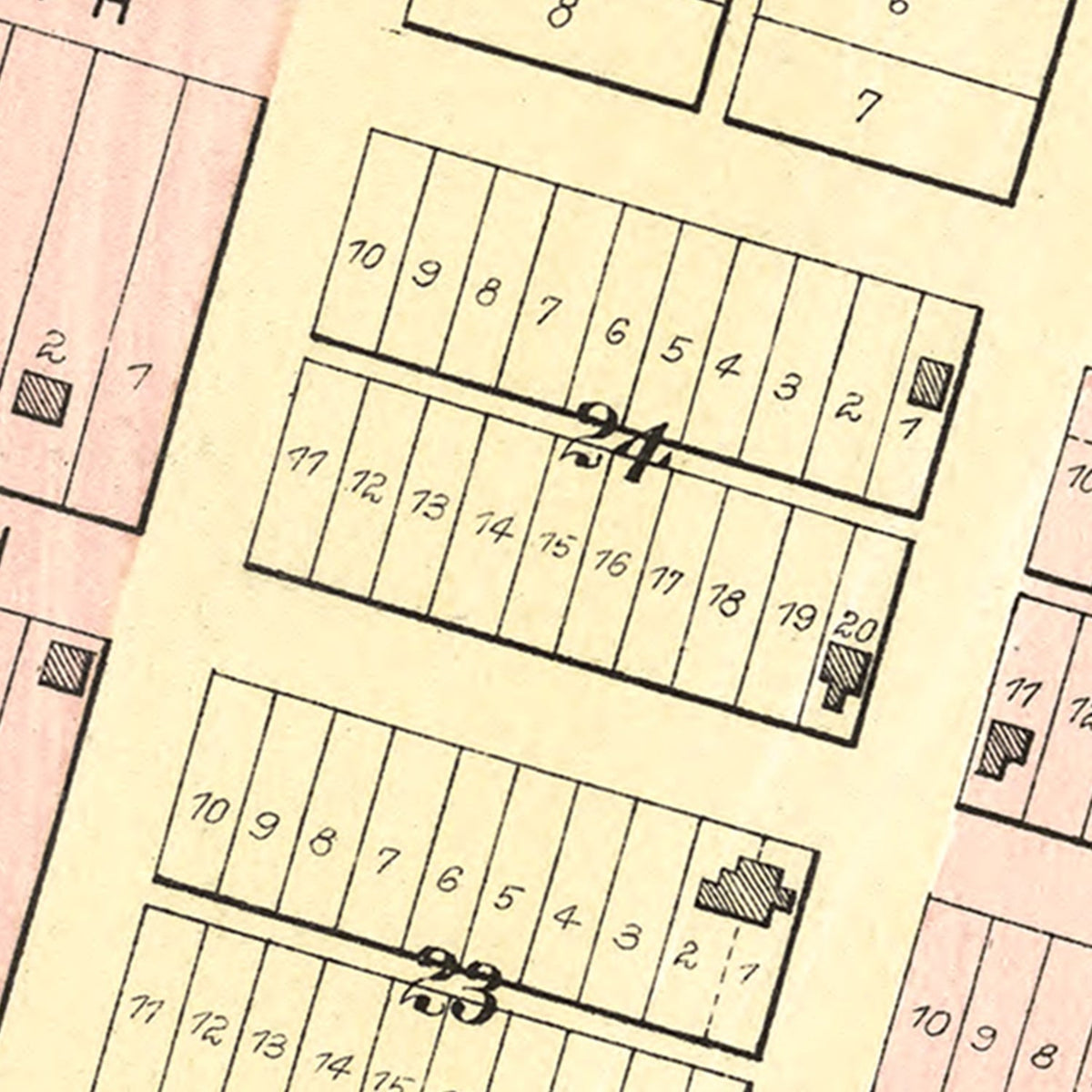 Vintage Map of Wetmore, Kansas 1887