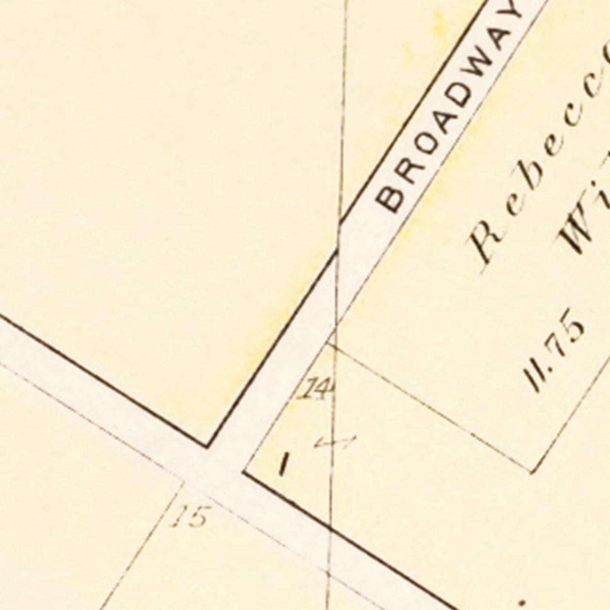 Vintage Map of Desoto, Nebraska 1908