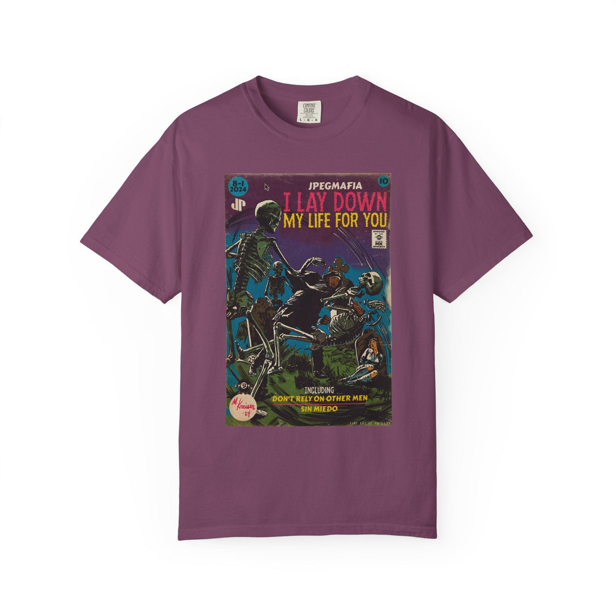 I Lay Down My Life For You - Unisex Comfort Colors T-shirt