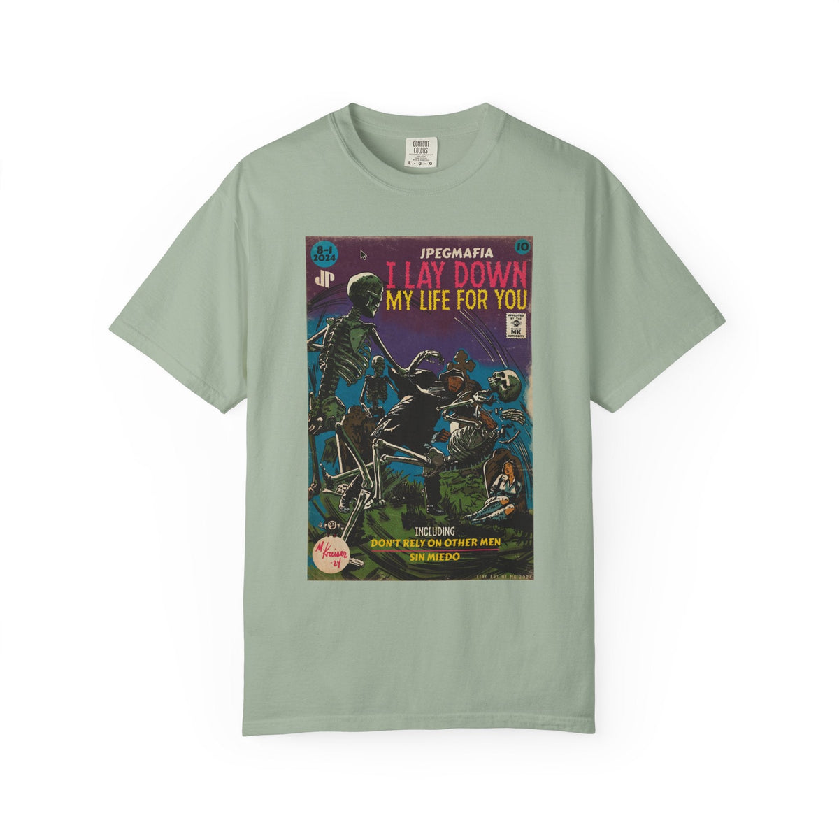 I Lay Down My Life For You - Unisex Comfort Colors T-shirt