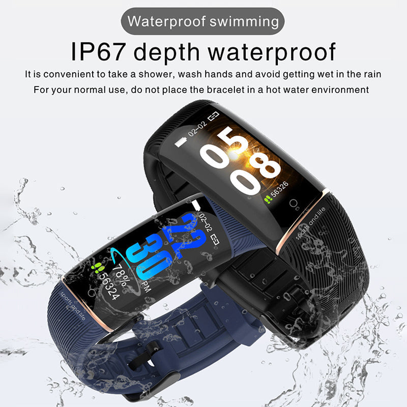 Compatible with Apple , Smart Bracelet Watch Heart Rate Blood Pressure Pedometer