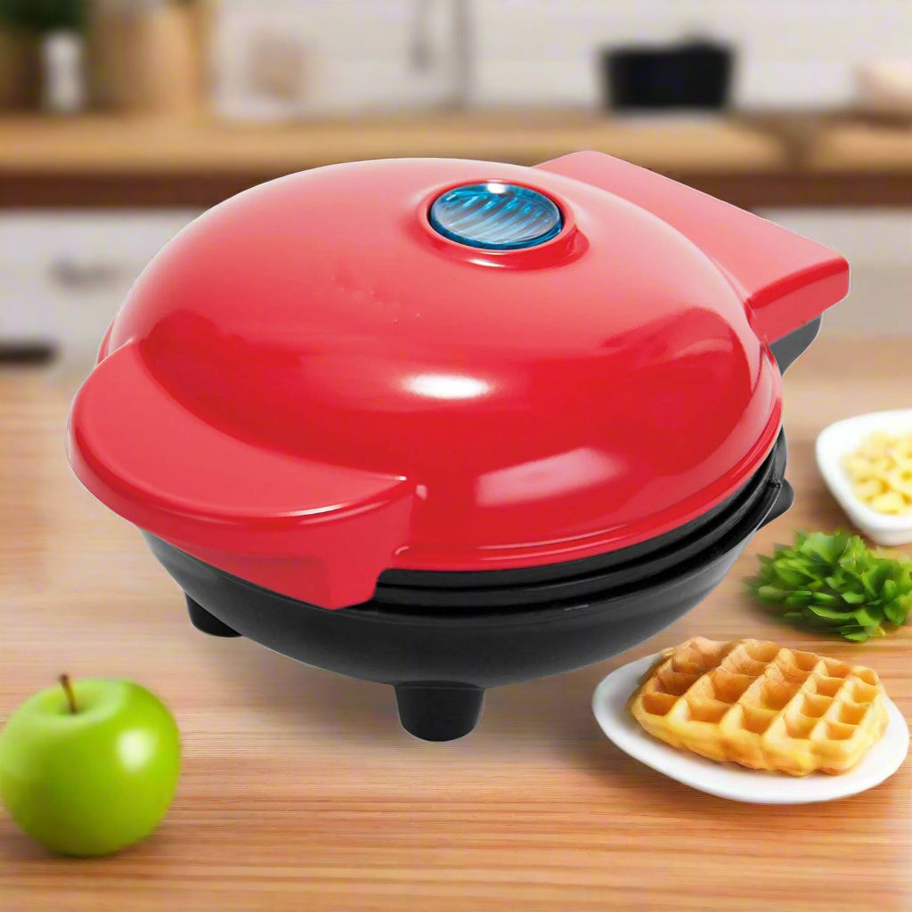 π§ Mini Waffle Maker β 4β Nonstick Personal Waffle Machine