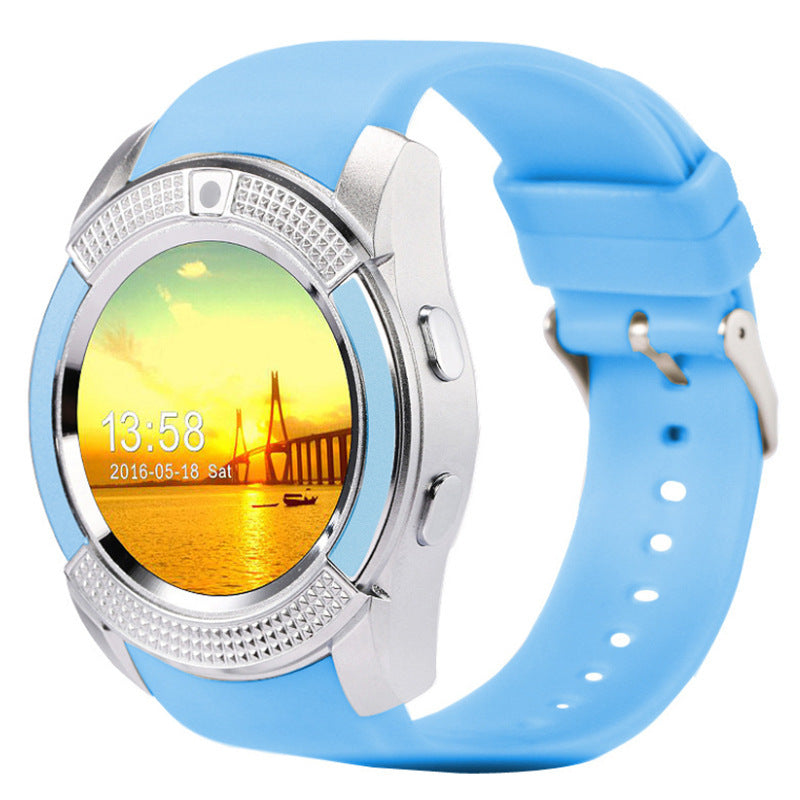 Full Circle Screen Card Sedentary Sleep Monitoring Watch