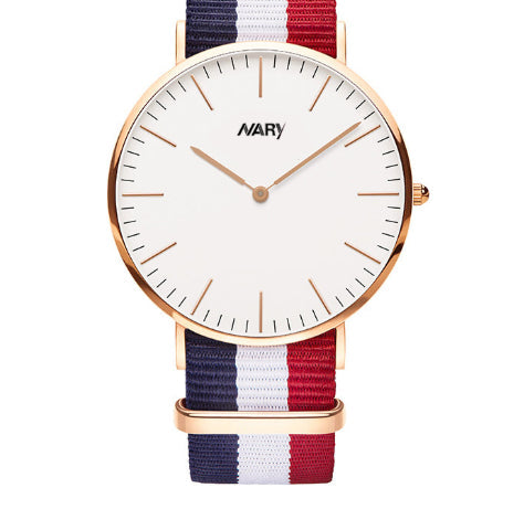Minimalist British Style Watch Trendy Quartz Timepiece For Students And Couples
