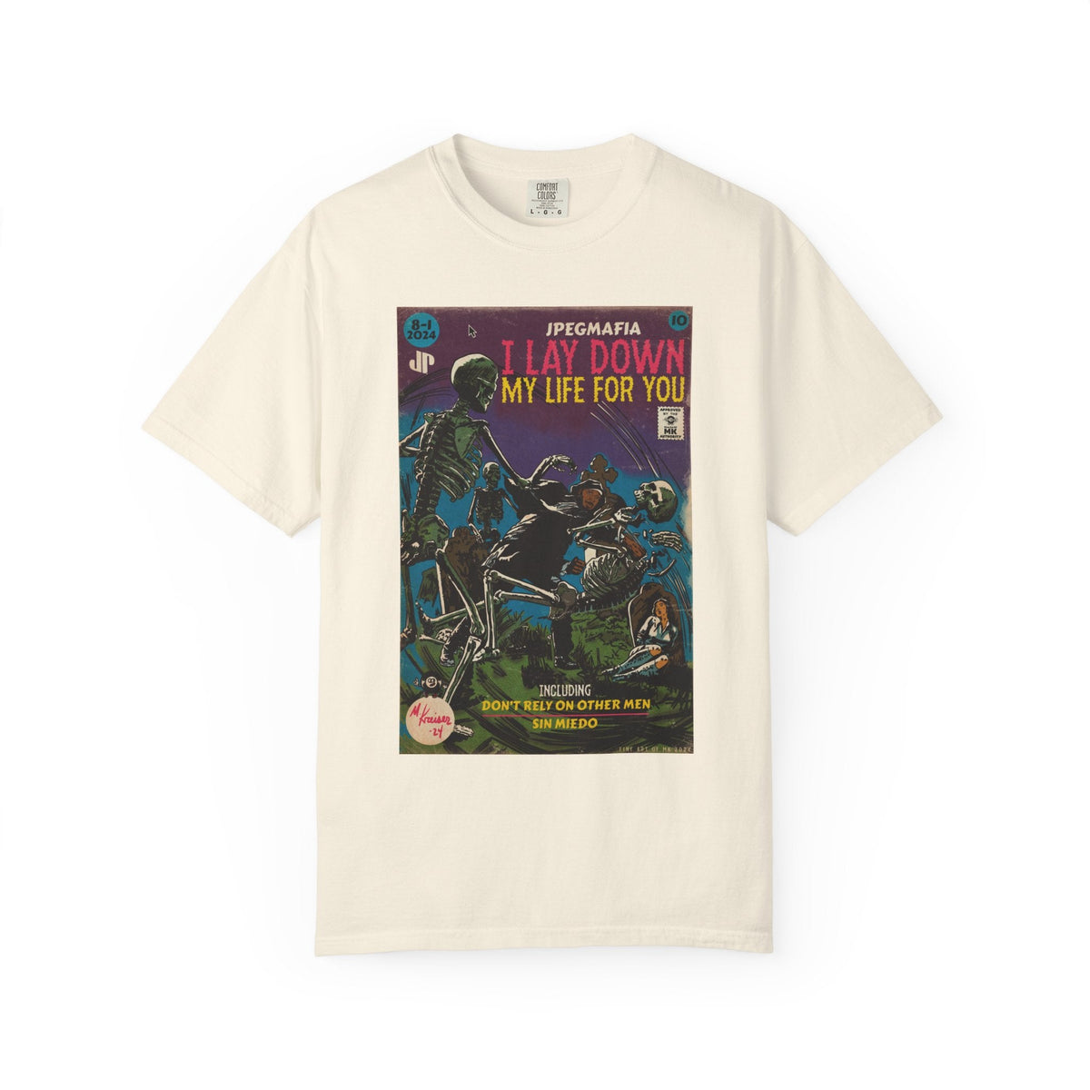I Lay Down My Life For You - Unisex Comfort Colors T-shirt
