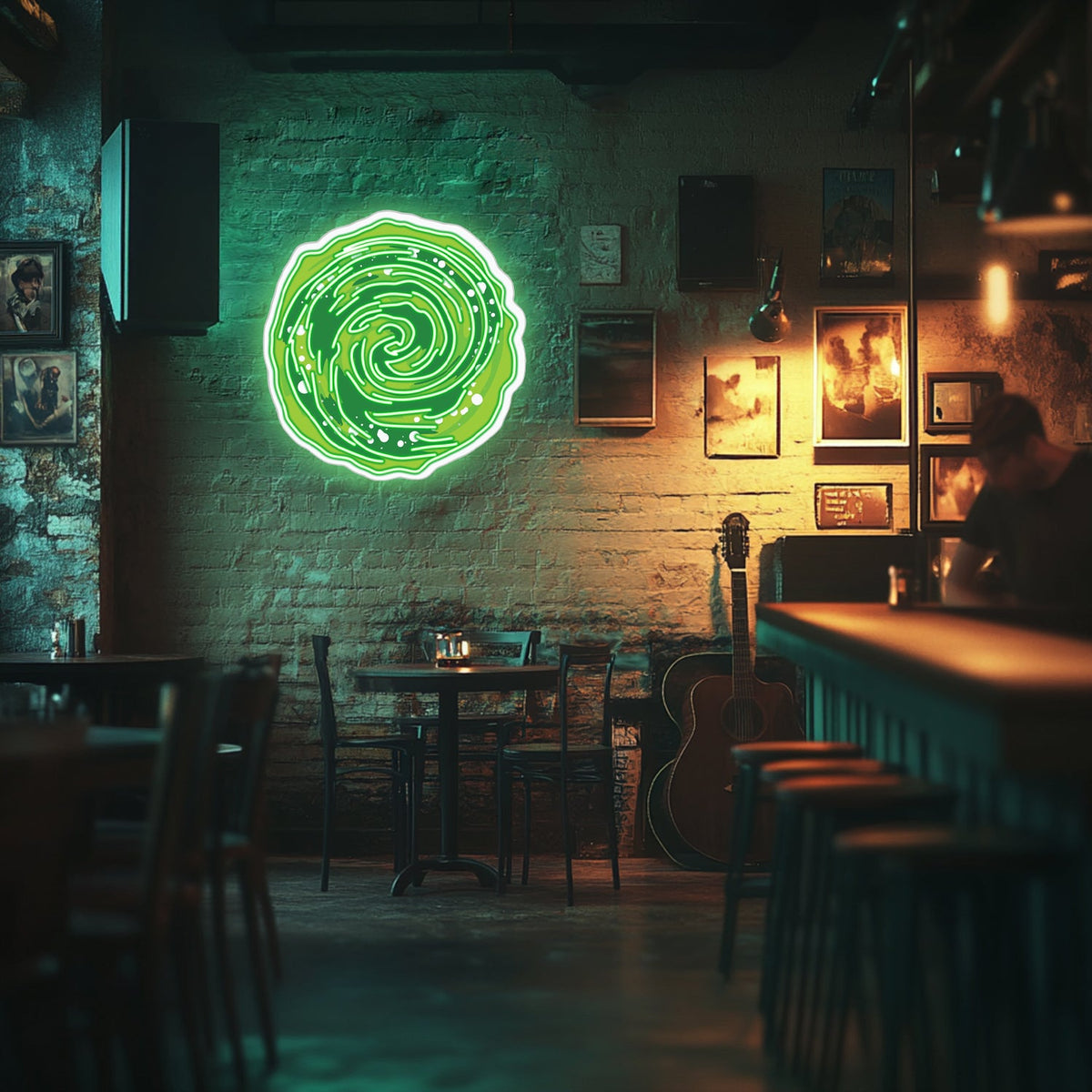 UV Printed Portal Neon Wall Art- LV0041