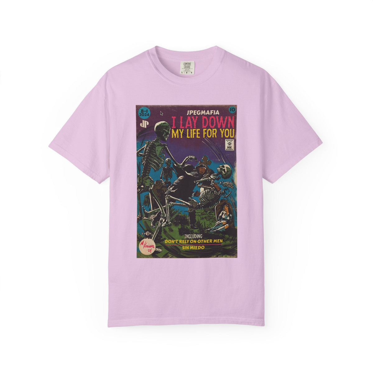 I Lay Down My Life For You - Unisex Comfort Colors T-shirt