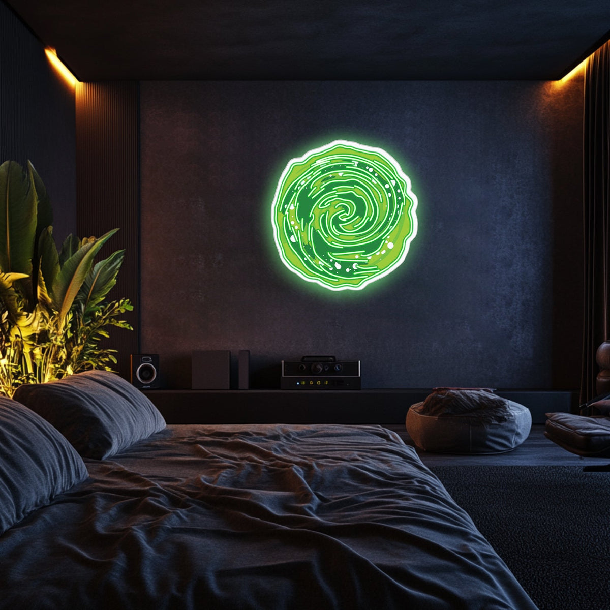 UV Printed Portal Neon Wall Art- LV0041