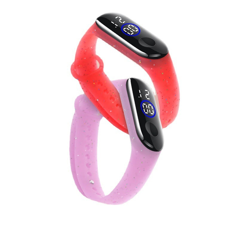 Fluorescent Electronic Bracelet Watch for Boys