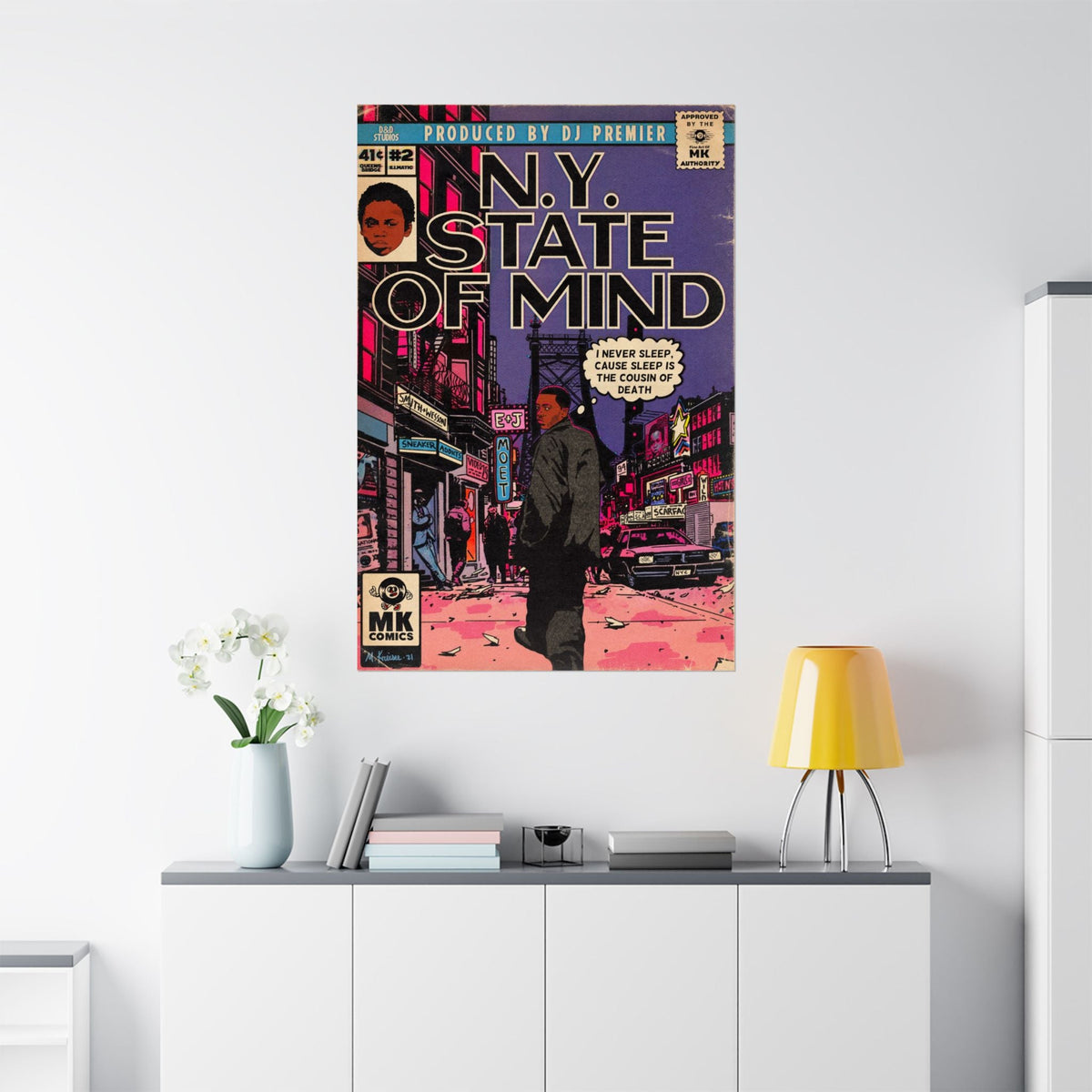 NY State Of Mind - Vertical Matte Poster