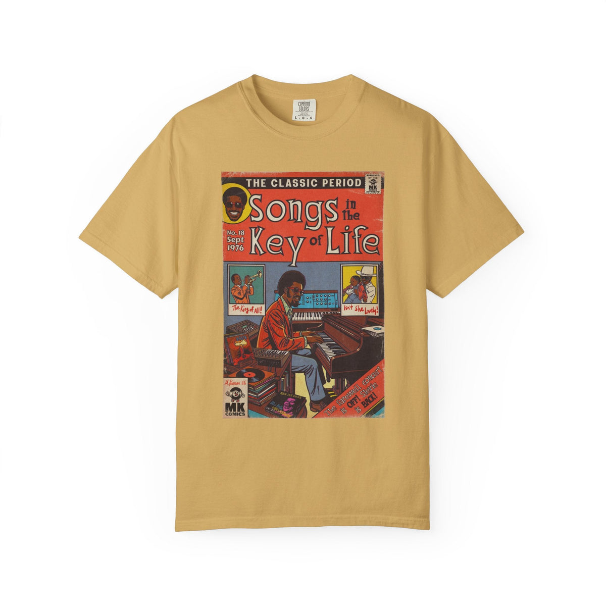 Songs in the Key of Life - Unisex Comfort Colors T-shirt