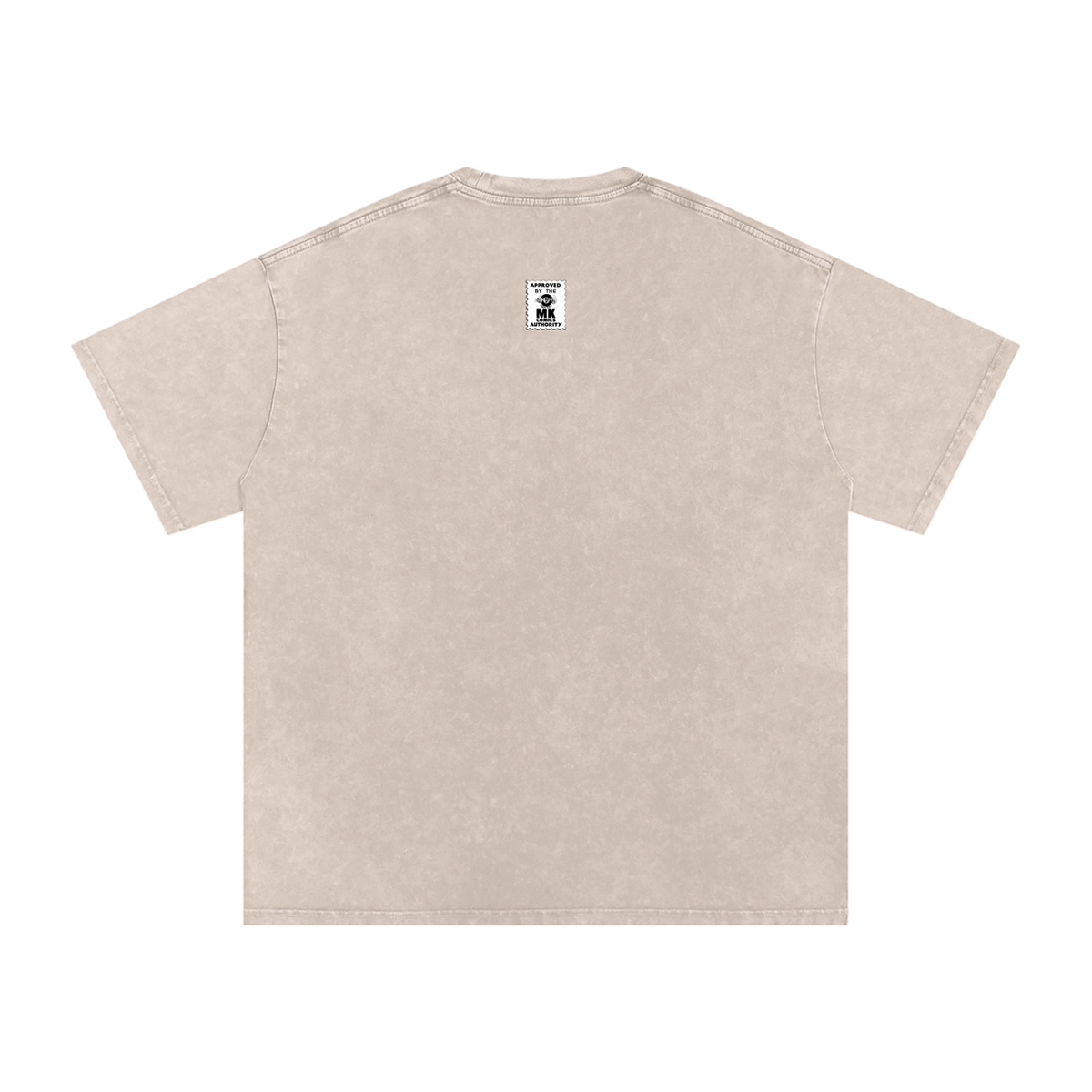 Maneater - Snow Washed Oversized Cotton T-Shirt