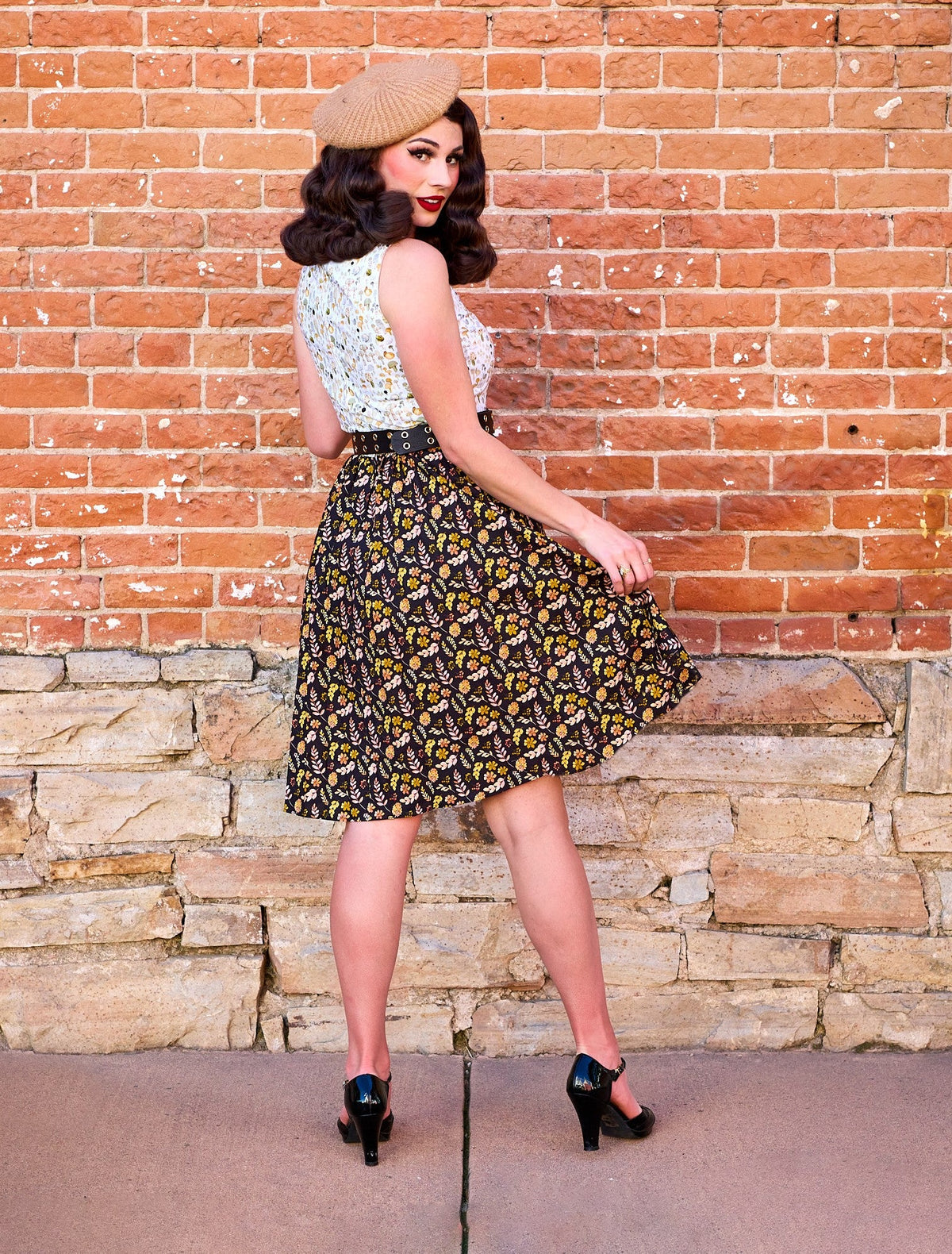 Snailing Along Twofer Dress - 3X only