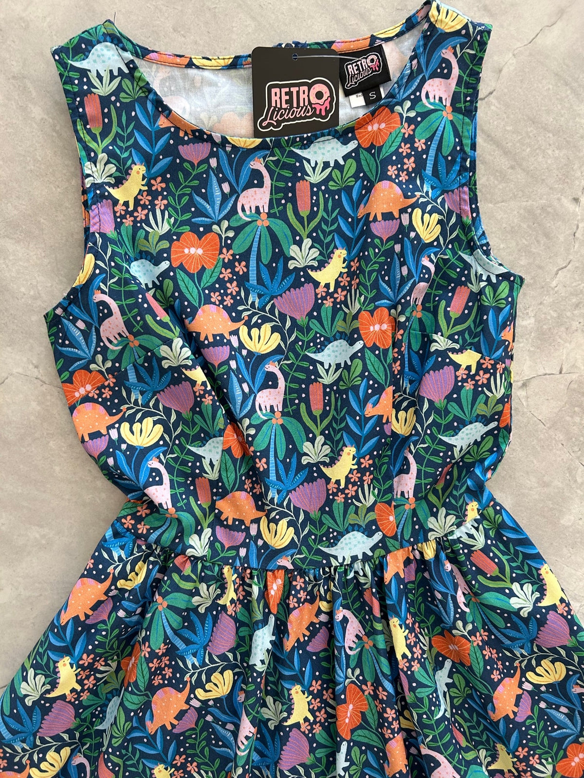 Prehistoric Vintage Dress - Medium Only!