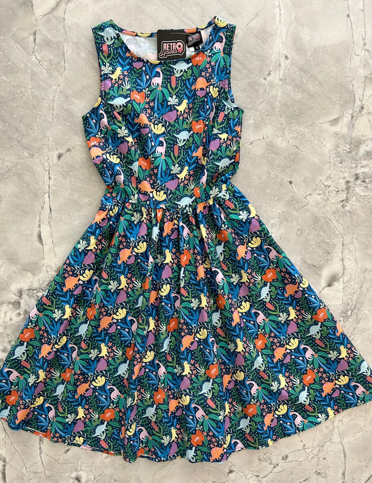 Prehistoric Vintage Dress - Medium Only!
