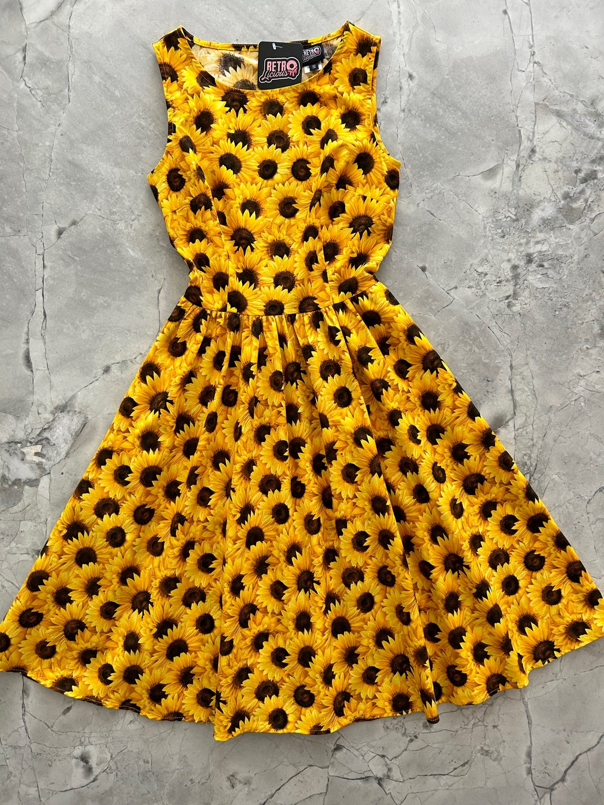 Sunflower Vintage Dress