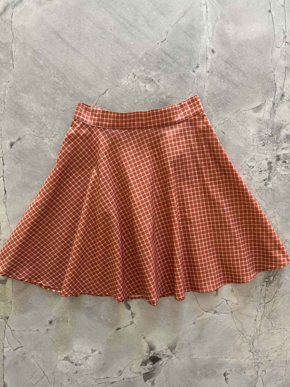 Checkered Skater Skirt - XL only, 1 left!