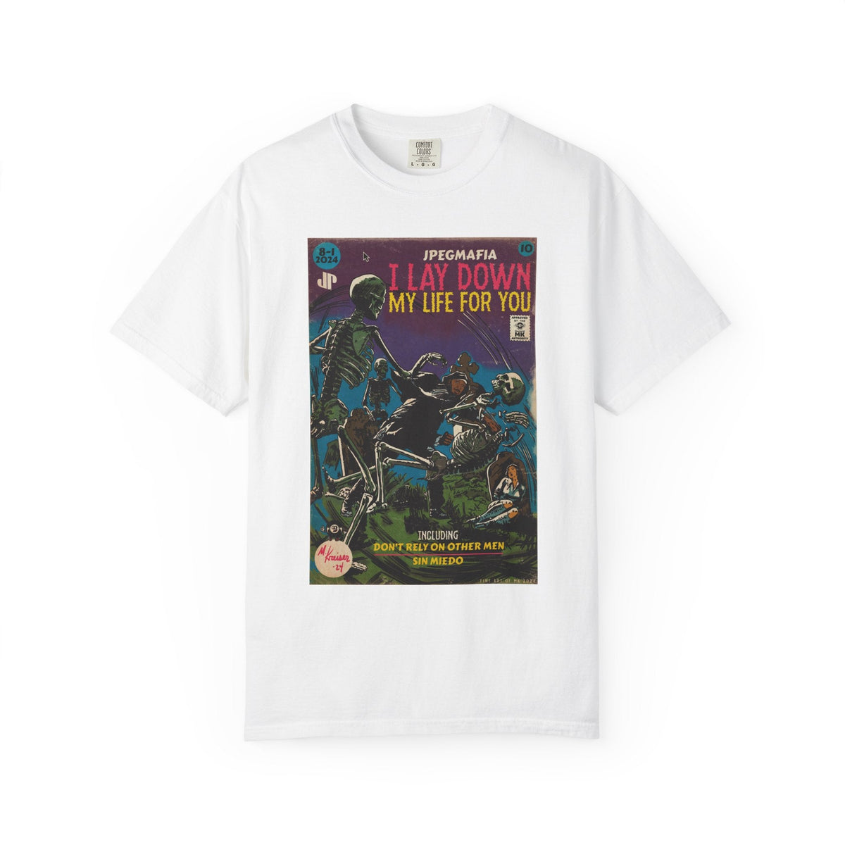 I Lay Down My Life For You - Unisex Comfort Colors T-shirt