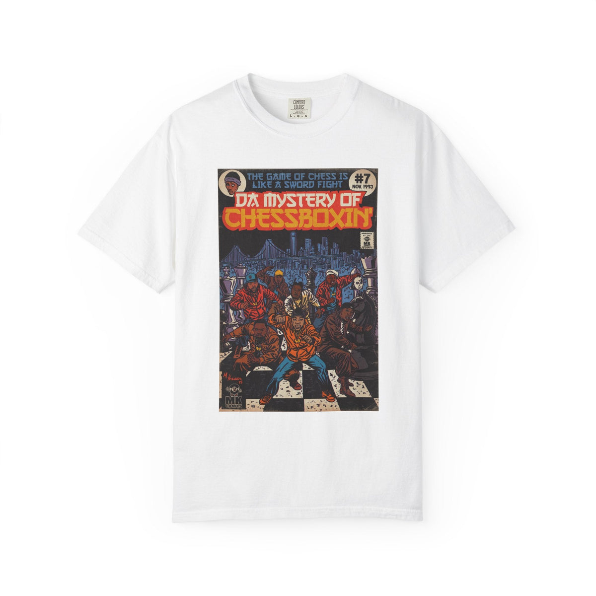 Da Mystery of Chessboxin - Unisex Comfort Colors T-shirt | Hip Hop Graphic Cotton Oversized Streetwear Tee