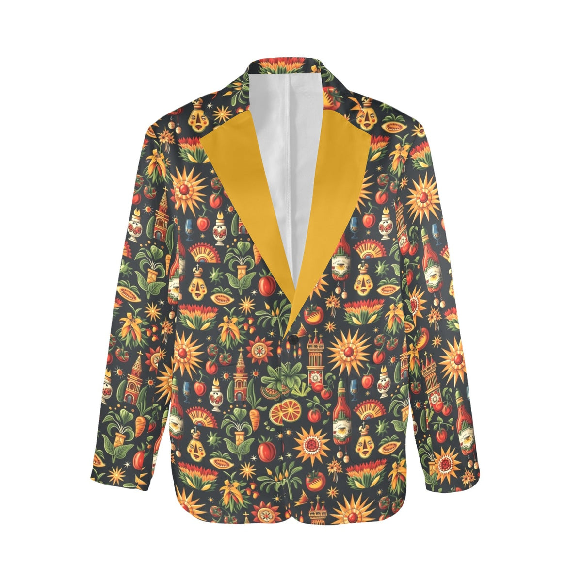 Baha Ranch Colores De Mexico - Mexico Culture Blazer