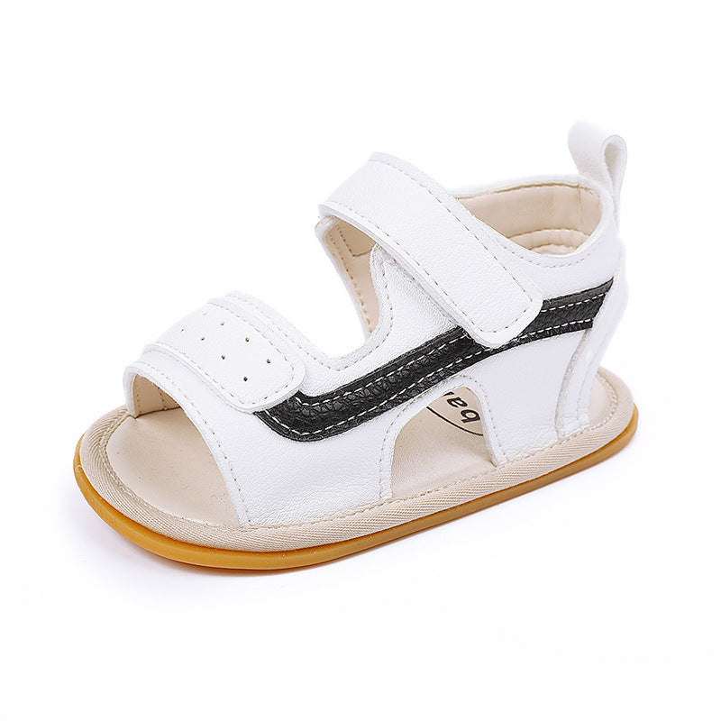 0-3-6-9-12 Months Summer Boy Baby Sandals Indoor Rubber Sole Baby Shoes