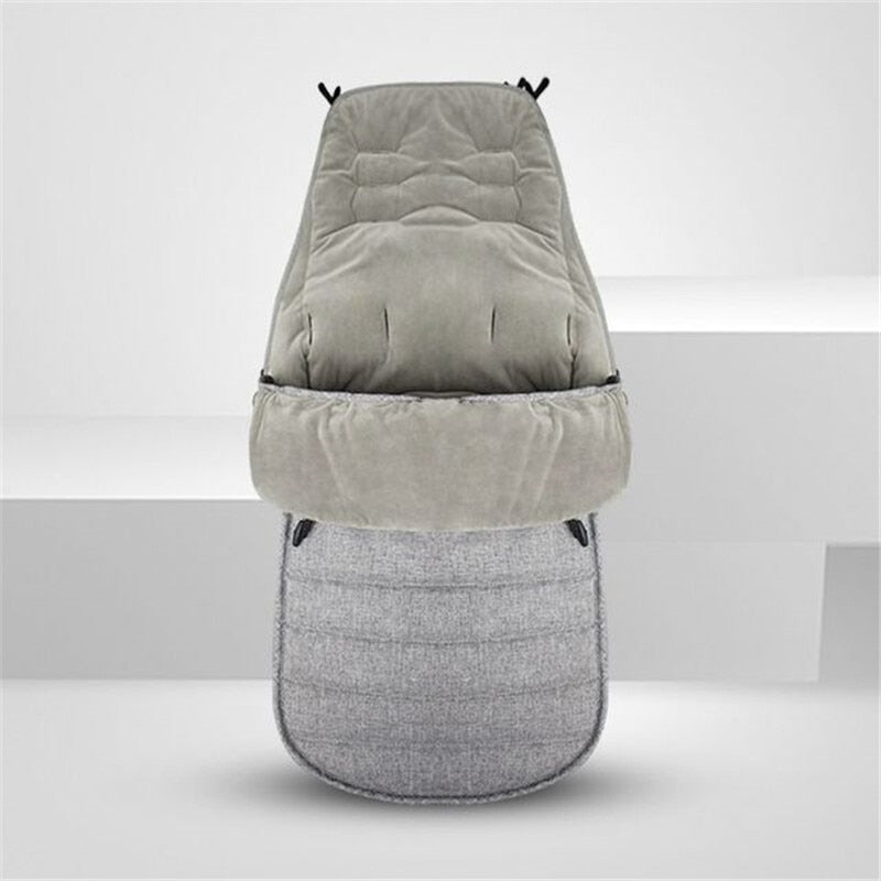 Winter Thick Sleeping Bags Warm Baby Sleepsack Envelope For Newborn Infant Windproof Stroller Cushion Footmuff Pram