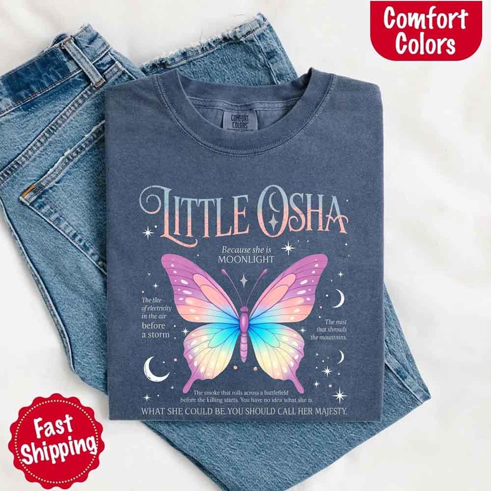 Butterfly Dreamscape Comfort Colors T-Shirt – Soft Aesthetic Tee for Women