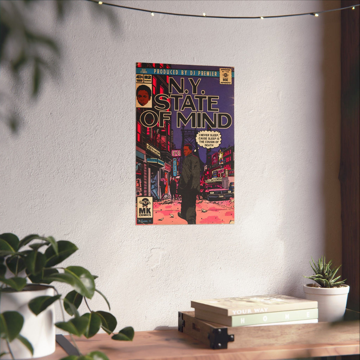 NY State Of Mind - Vertical Matte Poster
