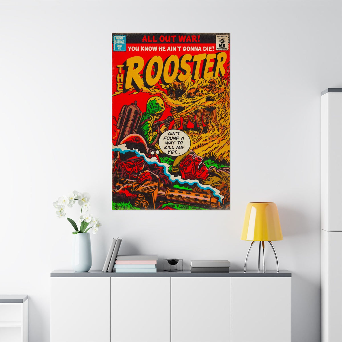 Rooster - Matte Vertical Posters