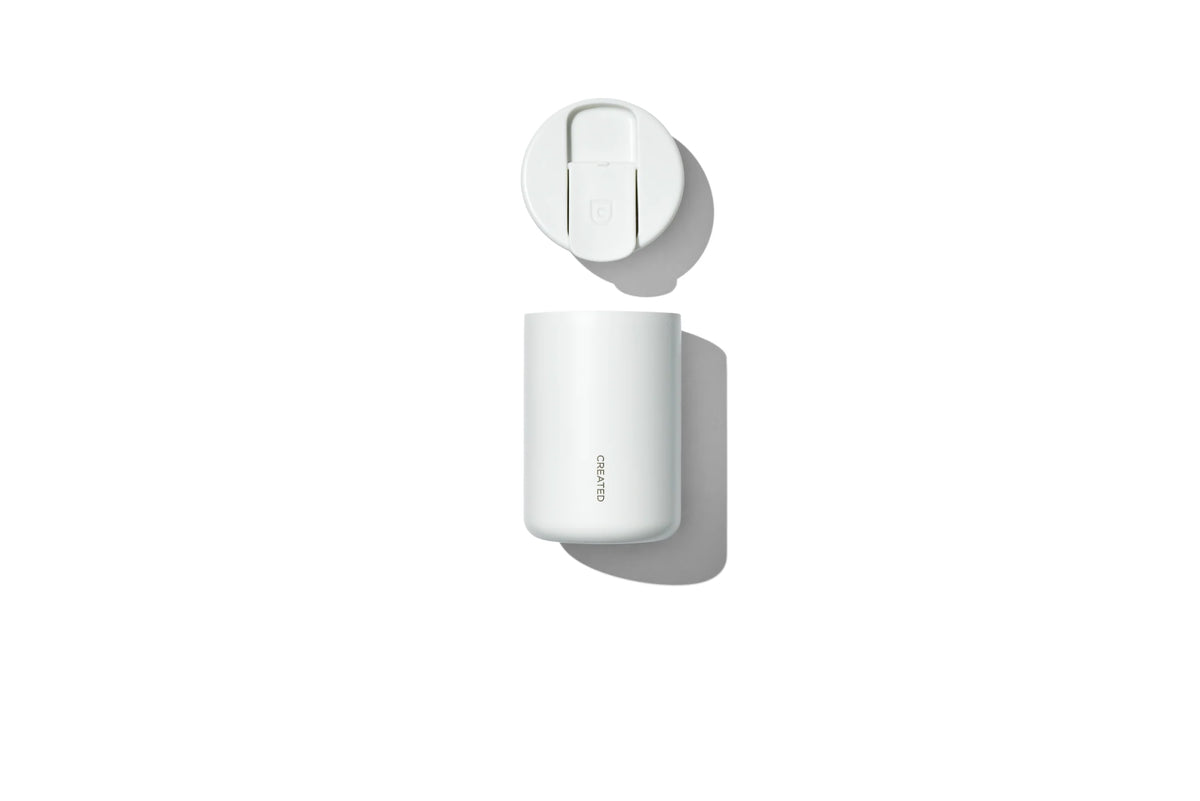 8oz Nomad Flip Tumbler - White