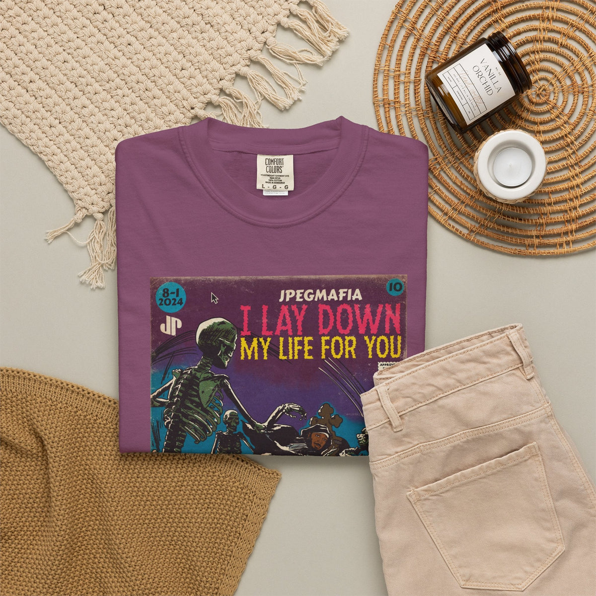I Lay Down My Life For You - Unisex Comfort Colors T-shirt