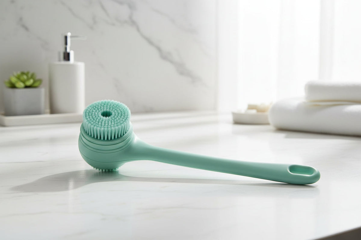 ๐ฟ Electric Bath Brush โ Automatic Back Rubbing Long Handle Brush