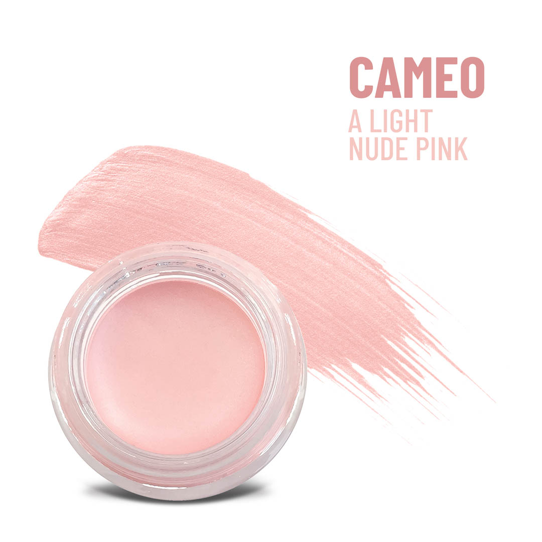 Cameo Any Wear Creme - A Waterproof Multi-tasking creme to powder product for eyes, cheeks & lips. Can be worn anywhere