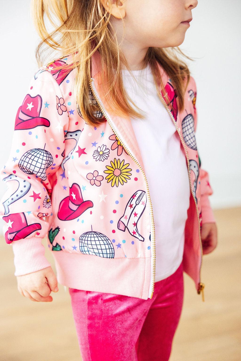 SALE Boots & Bling Satin Jacket