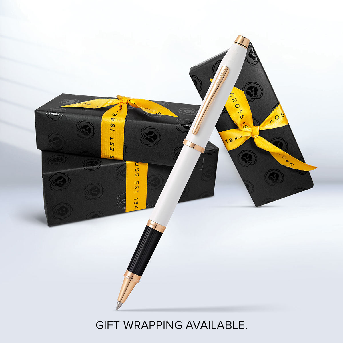 Century® II Pearlescent White Lacquer Rollerball Pen
