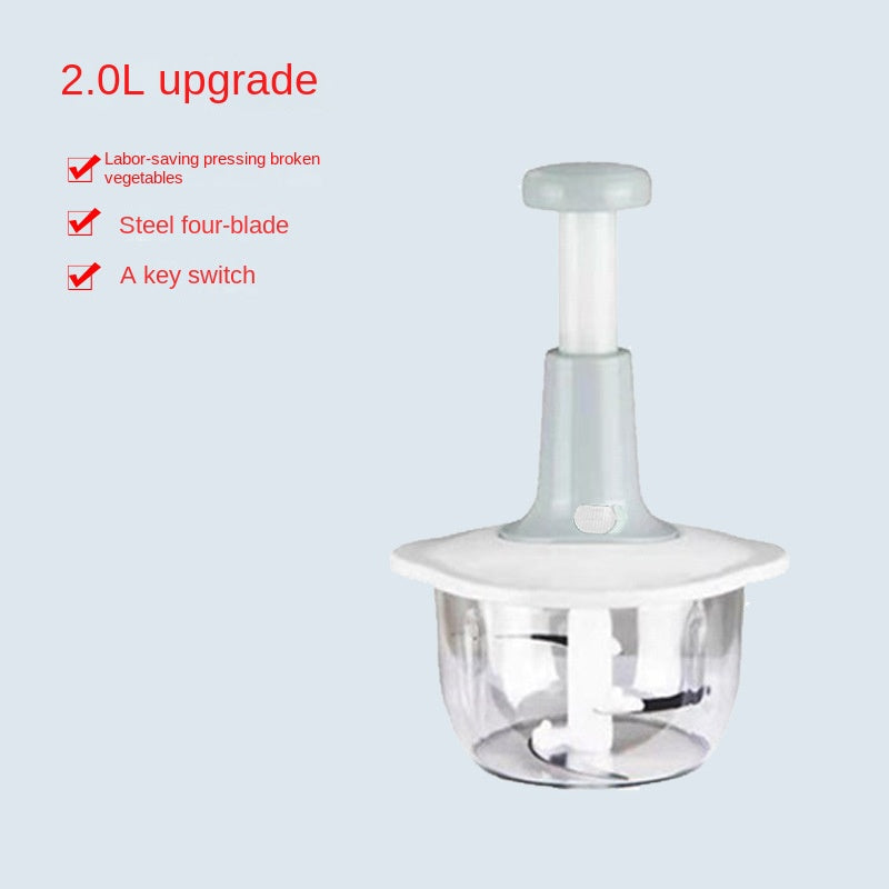 Press Garlic Processor Popper Meat Grinder Manual Baby Food Maker