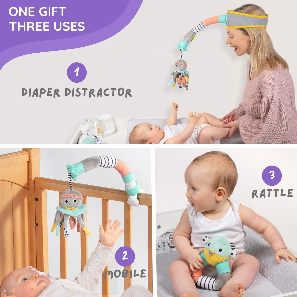 Deluxe Dingle Dangle Baby Gift Set