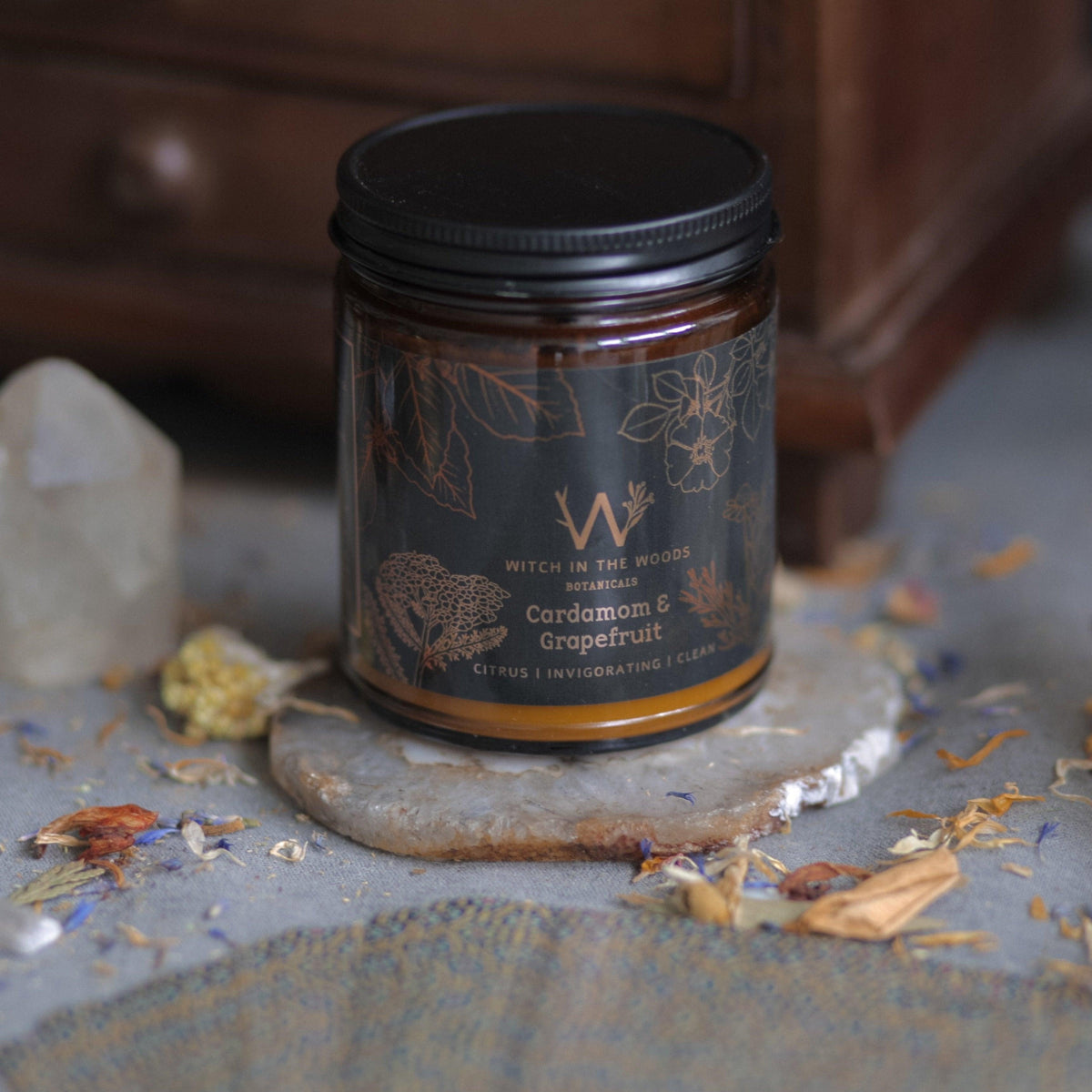 Cardamom Tea + Grapefruit Candle