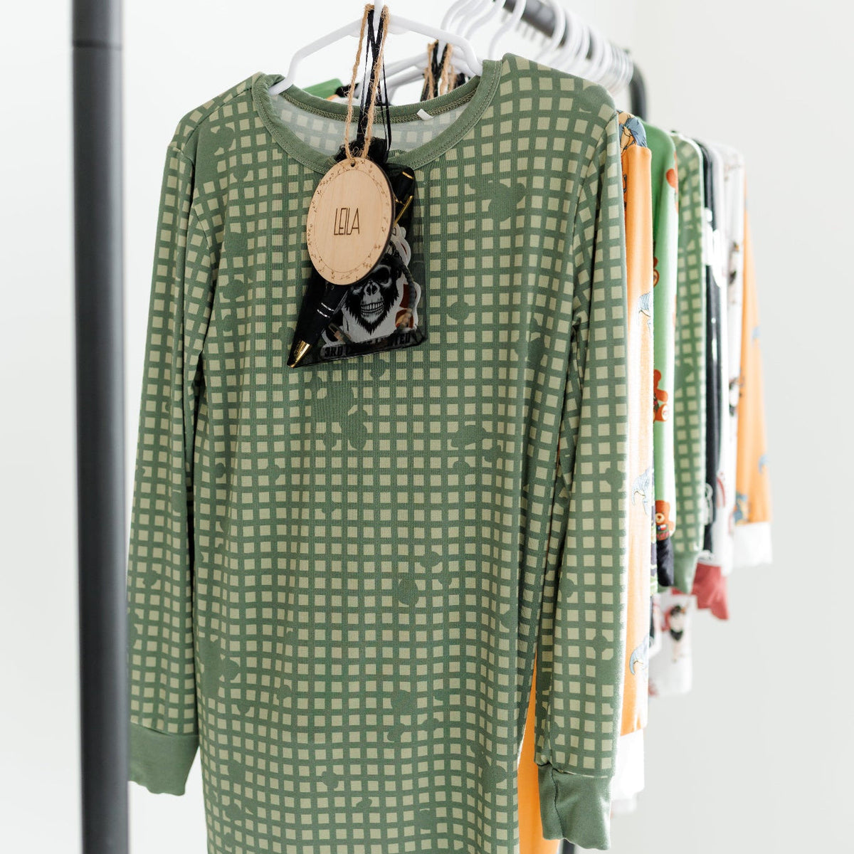 Desert Storm Plaid 2-Piece Set