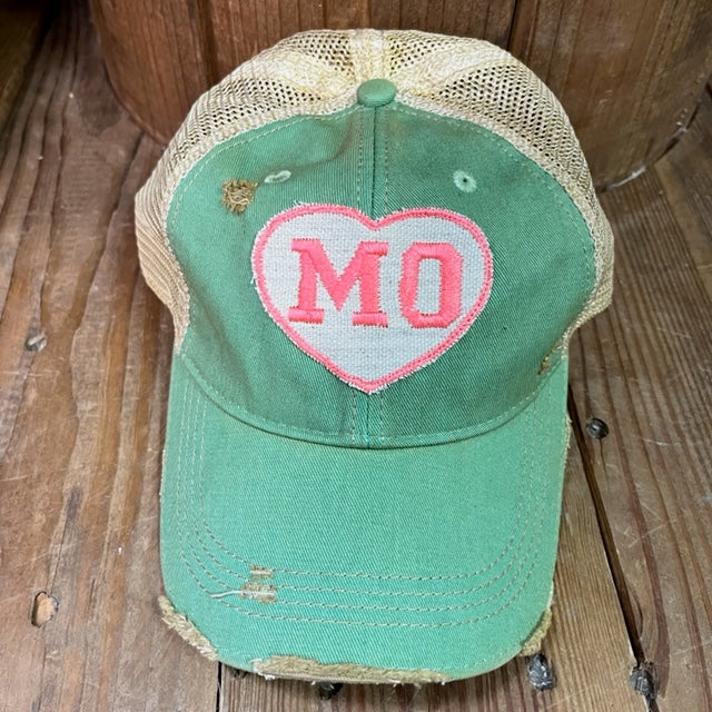 Heart (your state) Hat *customizable
