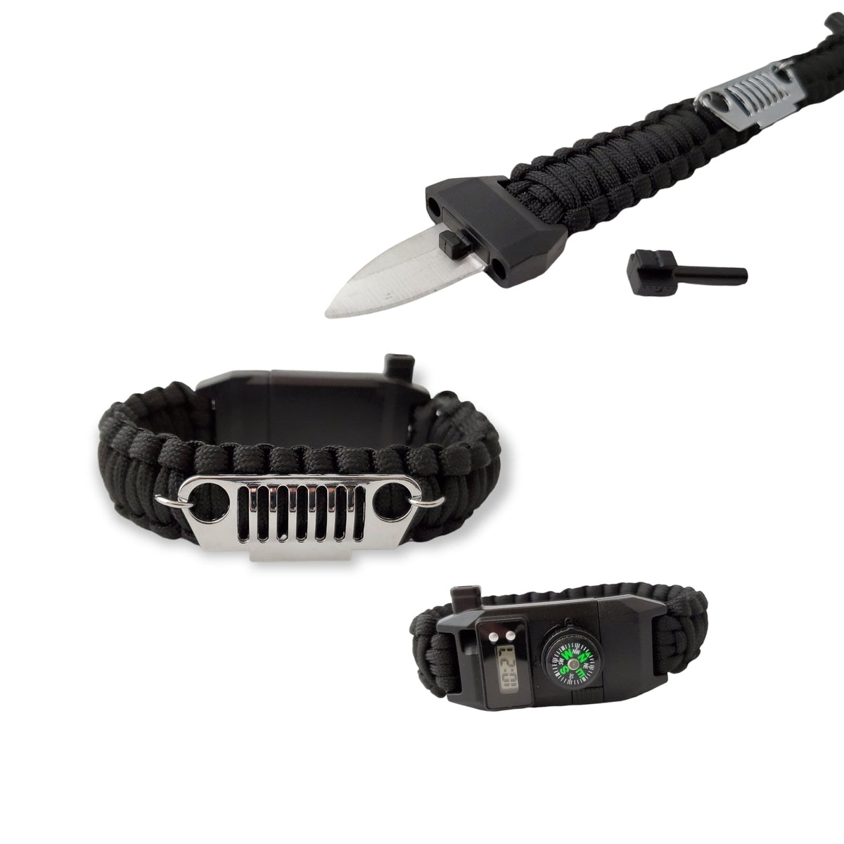 Jeep Survival Paracord Bracelet