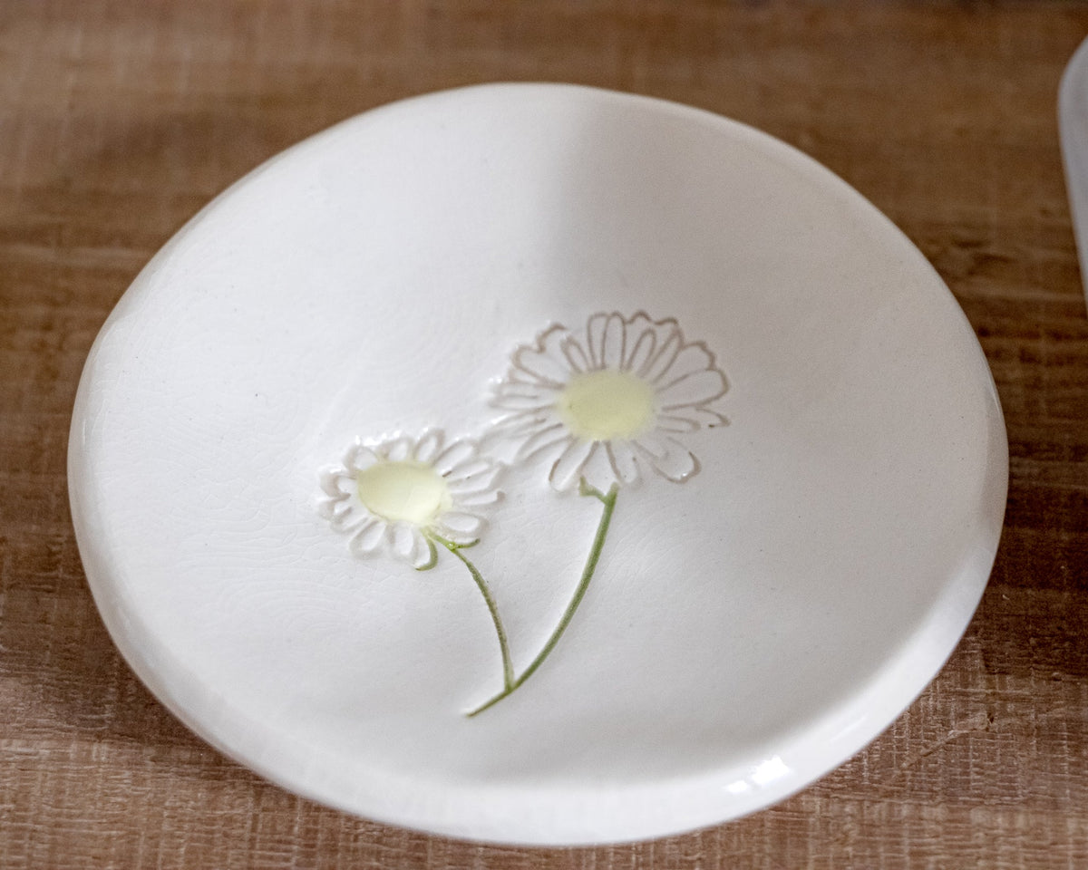 Birth Flower Ring Dish
