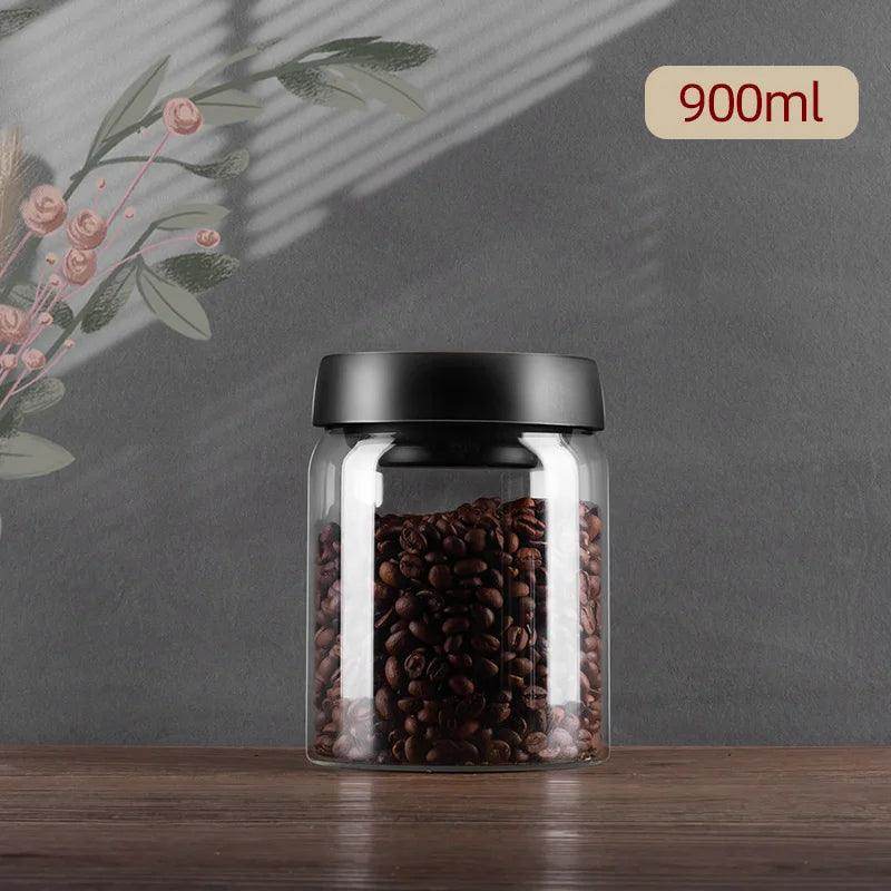 Vacuum Sealed Jug Coffee Beans Airtight Canister