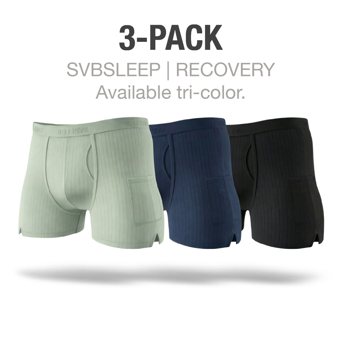 SVBSLEEP TRI-POUCH™ BOXERS - RECOVERY