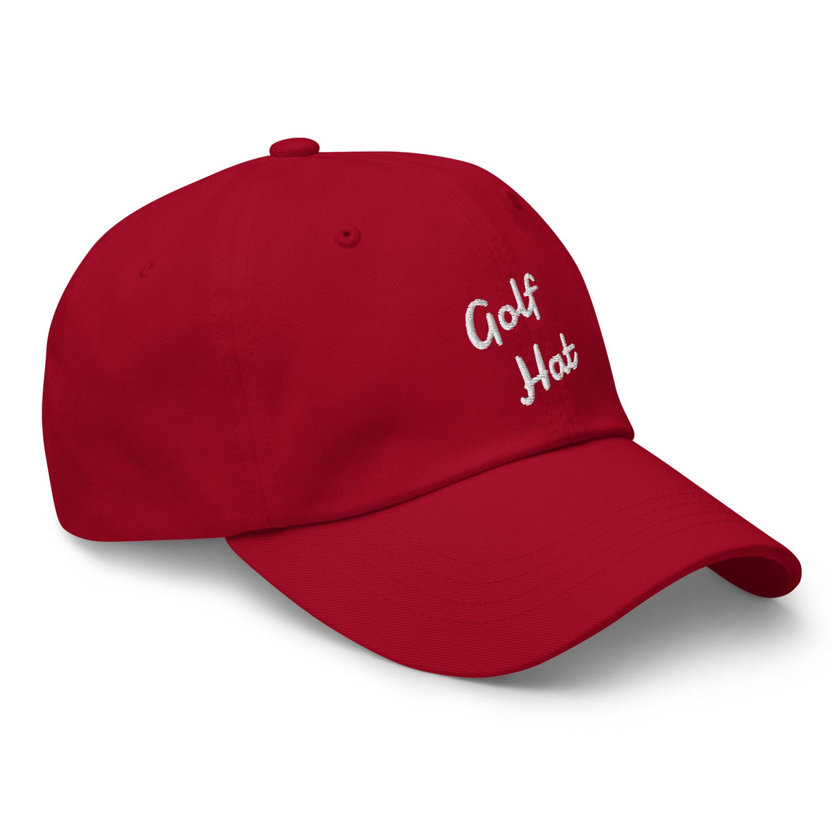 Golf Dad Hat — Low-Profile Cotton Golf Cap