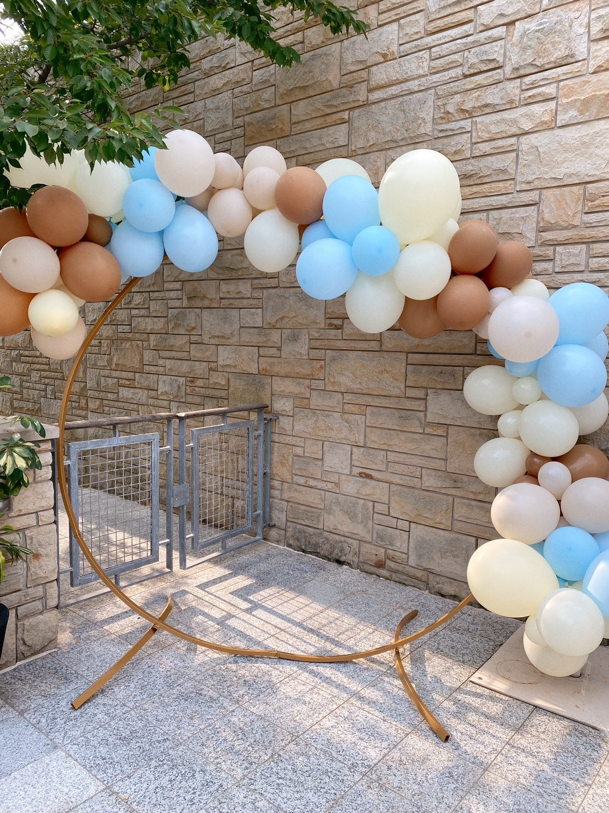 Ivory Balloon Garland