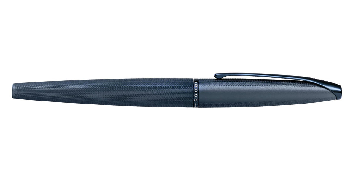ATX® Sandblasted Dark Blue Rollerball Pen