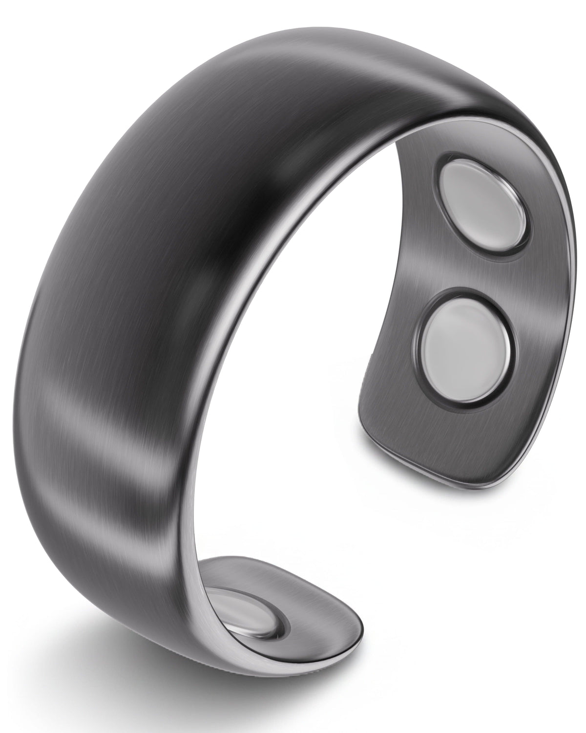 Magnetic Therapy Ring (Gunmetal Gray)